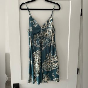 Zara mini slip dress